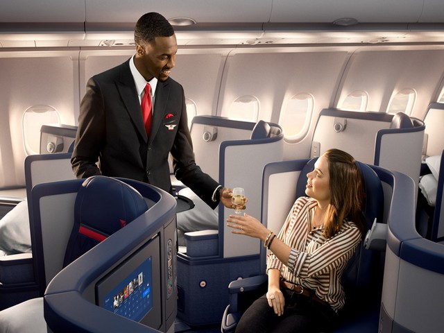Classe Executiva, Delta Airlines.