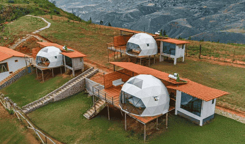 Descubre uno de los mejores hoteles en Cajamarca.Namora Domo Experience