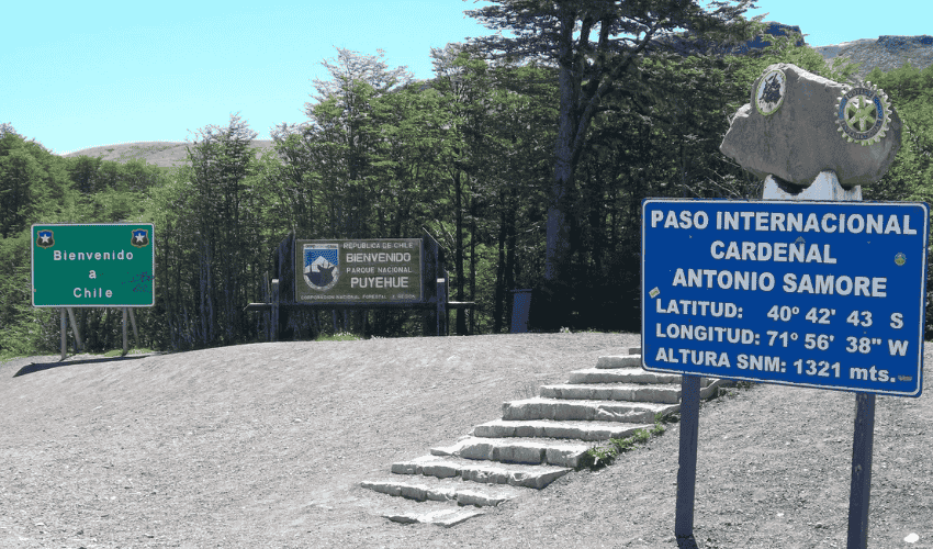 Cómo cruzar en auto a Chile desde Bariloche - Paso Cardenal Antonio Samore 